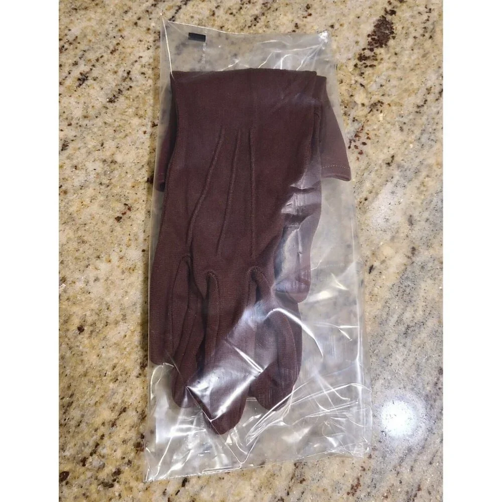 New? Vtg Size XS S 6.5 Rusty Brown Red Stretch Nylon Formal 11